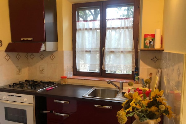 Foto van Boerderij in Paciano met Zwembad & Uitzicht - Vakantiehuis in Paciano - Kitchen