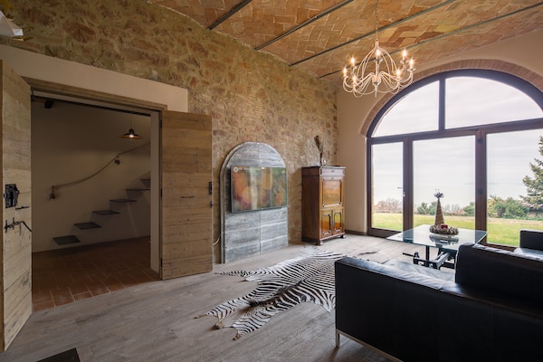 Foto van Villa in Cortona met privézwembad - Vakantiehuis in Magione - LivingRoom
