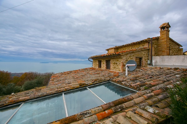 Foto van Villa in Cortona met privézwembad - Vakantiehuis in Magione - ViewSummer
