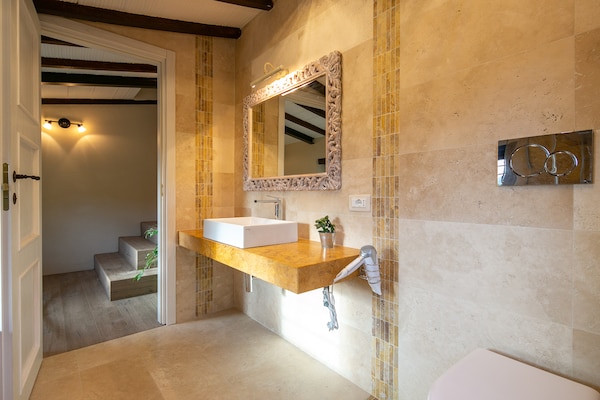 Foto van Villa in Cortona met privézwembad - Vakantiehuis in Magione - BathRoom