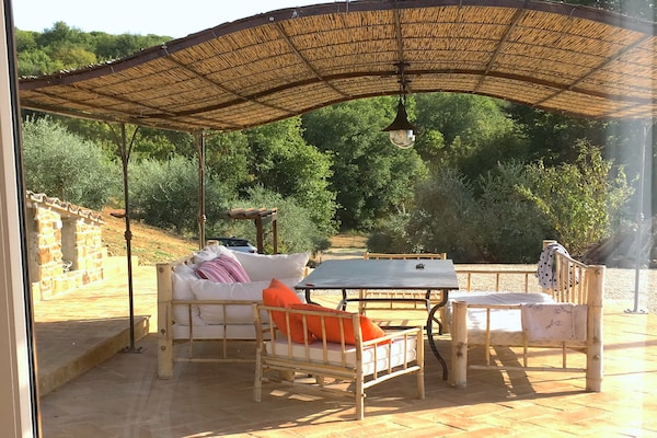 Foto van Villa in Cortona met privézwembad - Vakantiehuis in Magione - TerraceBalcony