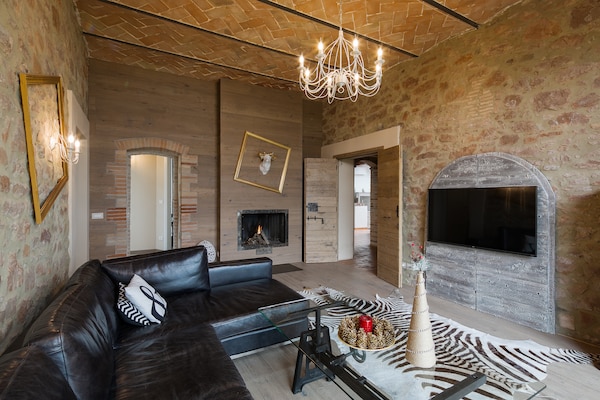 Foto van Villa in Cortona met privézwembad - Vakantiehuis in Magione - LivingRoom