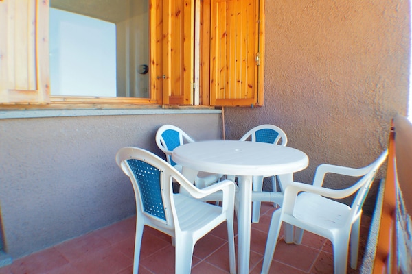 Foto van Appartement op Sardinië met zeezicht - Vakantiehuis in Olbia - TerraceBalcony