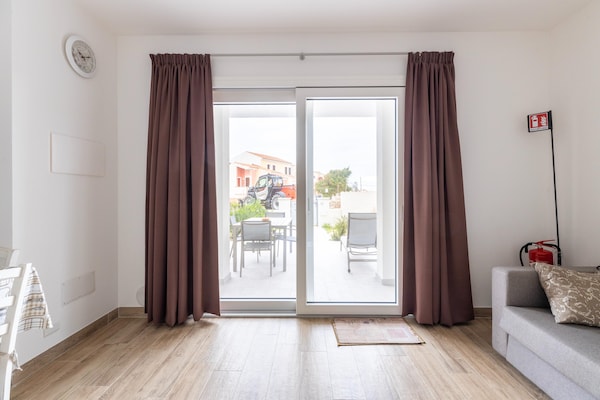 Foto van Giardino, aria condizionata, een passi dal-merrie - Vakantiehuis in Castelsardo - LivingRoom
