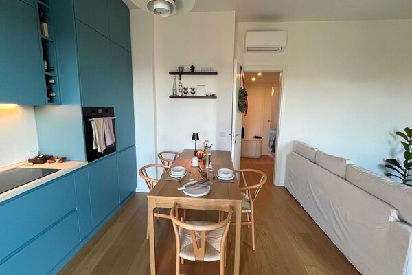 Foto van 1-slaapkamer/4-persoons appartement vlakbij het centraal station - Untagged