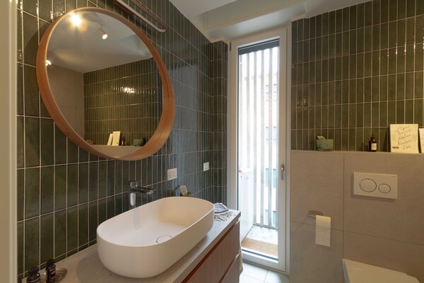 Foto van 1-slaapkamer/4-persoons appartement vlakbij het centraal station - Untagged