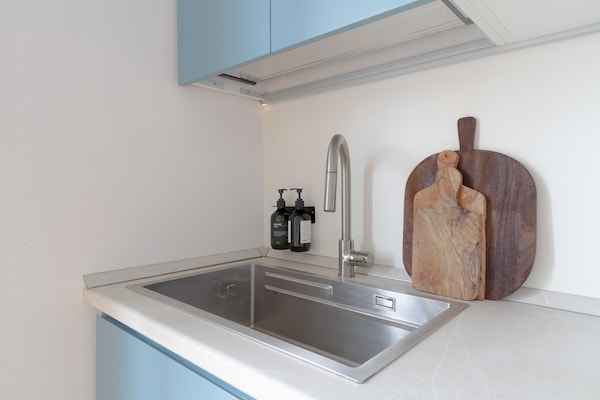Foto van 1-slaapkamer/4-persoons appartement vlakbij het centraal station - Untagged