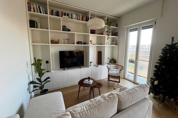 Foto van 1-slaapkamer/4-persoons appartement vlakbij het centraal station - Untagged