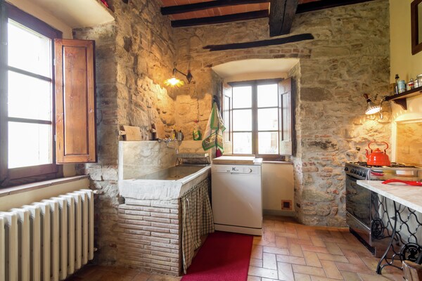 Foto van Rustiek comfort met een moderne touch - Vakantiehuis in Arezzo - Kitchen