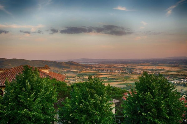 Foto van Boerderij in Toscane met zwembad en uitzicht - Vakantiehuis in Cortona - AreaSummer5KM