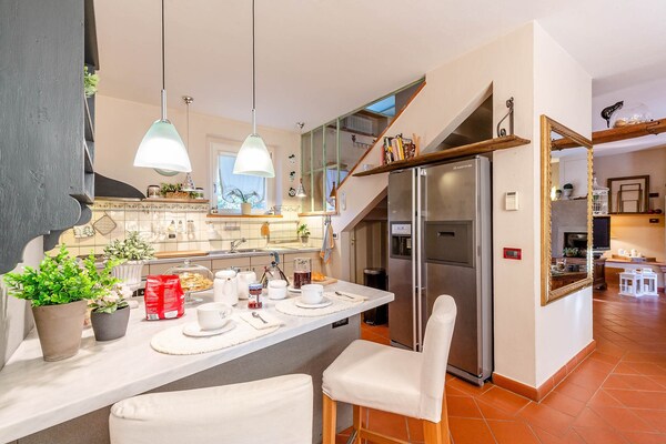 Foto van Boerderij in Lucca met privézwembad - Vakantiehuis in Capannori - Kitchen