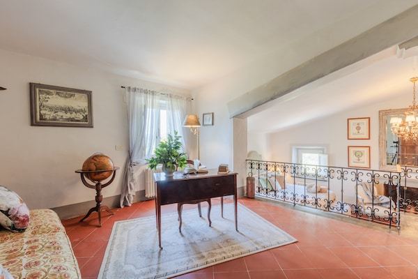 Foto van Toscaanse boerderij met prachtig uitzicht - Vakantiehuis in Capannori - Facilities