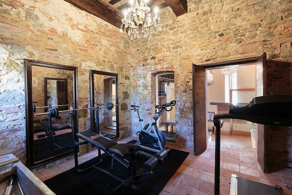Foto van Villa bij Lucca met privézwembad - Vakantiehuis in Maggiano - gym