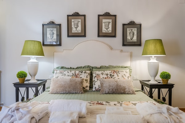 Foto van Licht appartement in de kunstwijk van Lucca - Vakantiehuis in Lucca - BedRoom