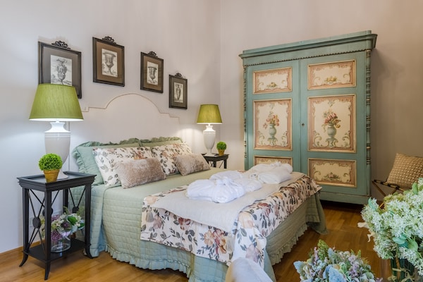 Foto van Licht appartement in de kunstwijk van Lucca - Vakantiehuis in Lucca - BedRoom