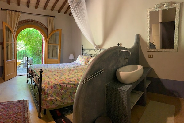 Foto van Privézwembadvilla in Toscane - Vakantiehuis in Chianni - BedRoom