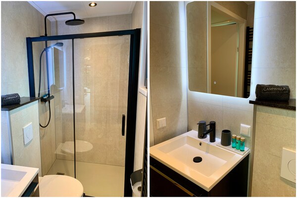 Foto van Aangenaam chalet met veranda - Vakantiehuis in Sint Maartenszee - BathRoom
