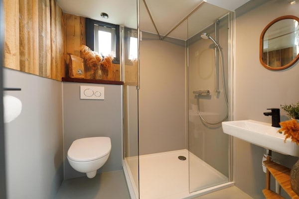 Foto van familie stranduitje - Vakantiehuis in Callantsoog - BathRoom