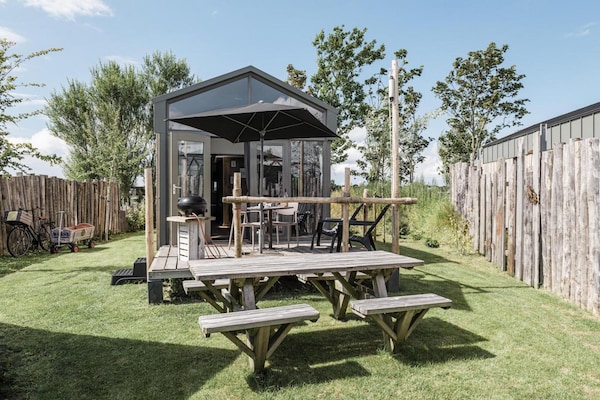 Foto van familie stranduitje - Vakantiehuis in Callantsoog - TerraceBalcony