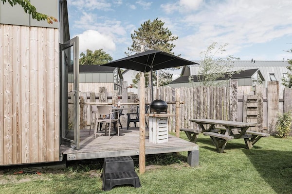 Foto van familie stranduitje - Vakantiehuis in Callantsoog - TerraceBalcony