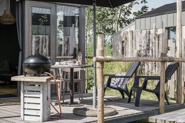 Foto van familie stranduitje - Vakantiehuis in Callantsoog - TerraceBalcony