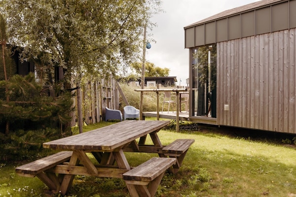 Foto van familie stranduitje - Vakantiehuis in Callantsoog - GardenSummer