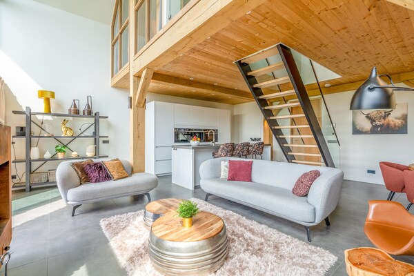 Foto van sfeervolle en moderne 6-persoons vakantievilla - Vakantiehuis in De Koog - LivingRoom