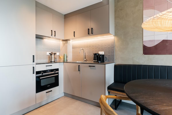 Foto van 1 slaapkamer appartement in Den Haag - Vakantiehuis in Den Haag - Kitchen