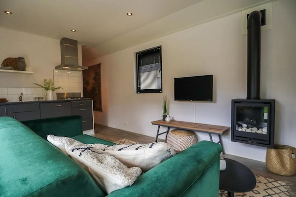 Foto van Privé sauna-lodge in Otterlo - Vakantiehuis in Otterlo - LivingRoom