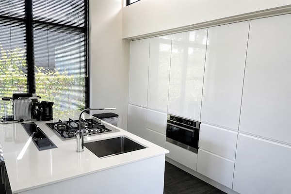 Foto van Relaxed Woodland Chalet voor 6 personen - Vakantiehuis in Otterlo - Kitchen