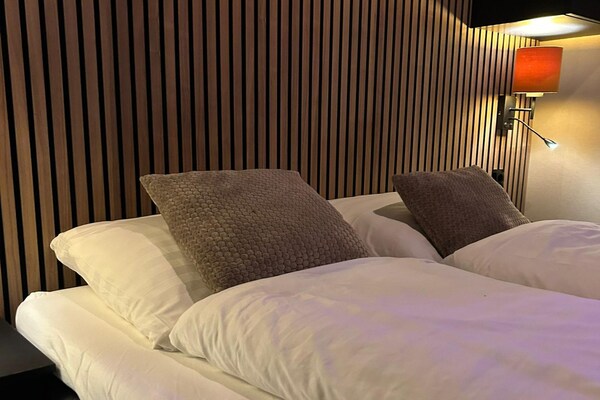 Foto van Privésauna bij Wellness Lodge in Drenthe - Vakantiehuis in Dalerveen - BedRoom