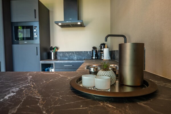 Foto van Privésauna bij Wellness Lodge in Drenthe - Vakantiehuis in Dalerveen - Ambiance