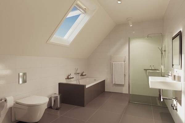 Foto van Privé ontspanningsplek voor een gezin - Vakantiehuis in TA Gasselte - BathRoom