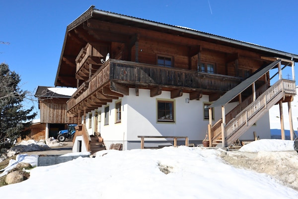 Foto van Appartement in Mittersill bij KitzSki Lift - Vakantiehuis in Mittersill - ExteriorWinter