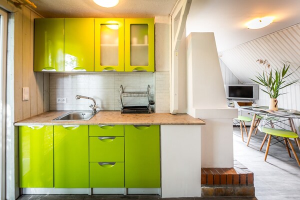 Foto van Vakantiehuis met terras, direct aan het meer - Vakantiehuis in Klepnica - Kitchen