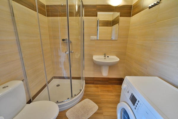 Foto van Comfortabele vakantiehuizen, dichtbij de zee - Vakantiehuis in Ustronie Morskie - BathRoom