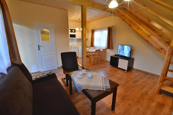 Foto van Comfortabele vakantiehuizen, dichtbij de zee - Vakantiehuis in Ustronie Morskie - LivingRoom