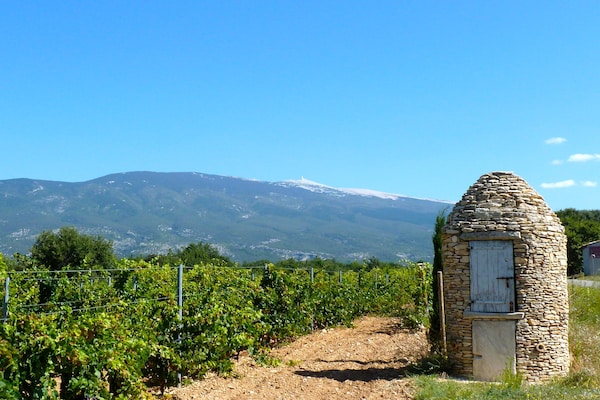 Foto van Chalet bij Mont Ventoux met Uitzicht - Vakantiehuis in Bédoin - AreaSummer5KM