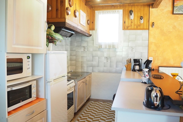 Foto van Chalet bij Mont Ventoux met Uitzicht - Vakantiehuis in Bédoin - Kitchen