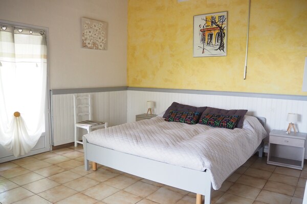 Foto van Chalet bij Mont Ventoux met Uitzicht - Vakantiehuis in Bédoin - BedRoom