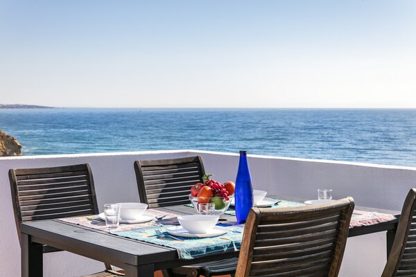 Foto van Vakantiehuis met terras, zeezicht - Vakantiehuis in Benagil - terrace