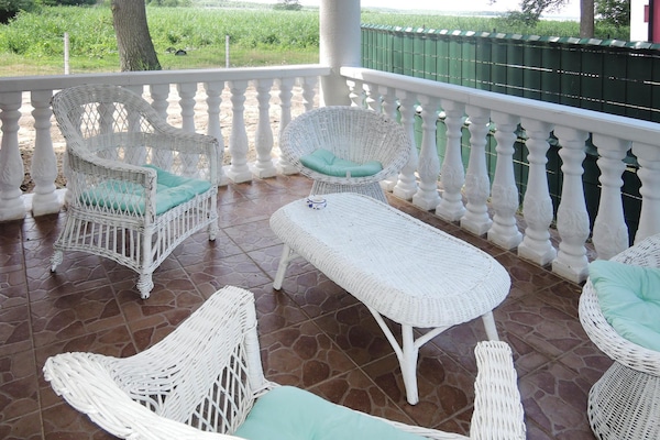 Foto van Vakantiehuis in Nowe Warpno - Vakantiehuis in Nowe Warpno - terrace