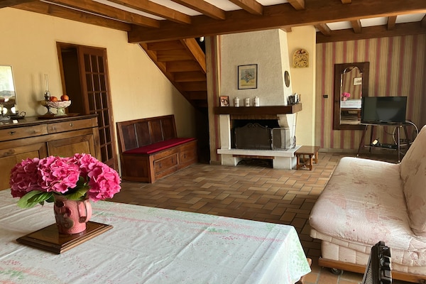 Foto van Landhuis aan de Baai van Arcachon - Vakantiehuis in Lanton - LivingRoom