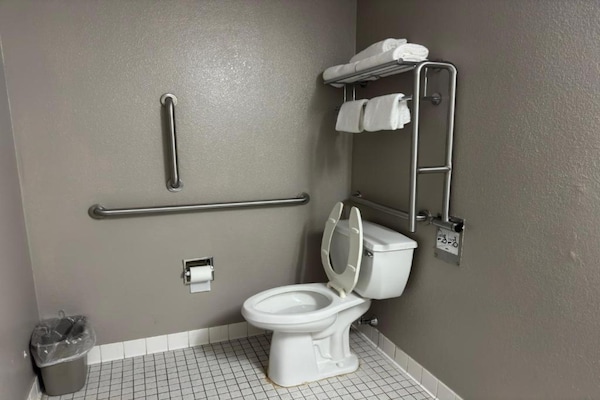Foto van 1 kingsize bed | Roken toegestaan, koelkast - Vakantiehuis in Enfield - BathRoom