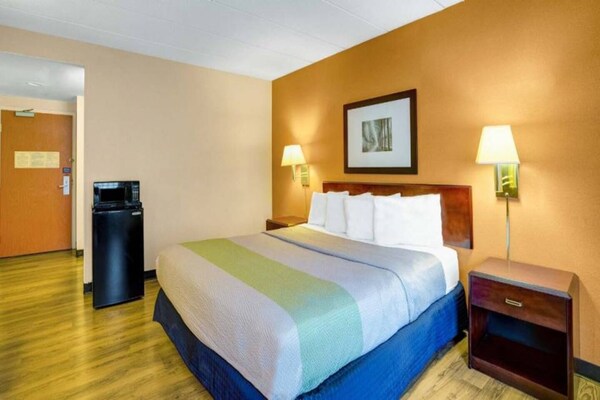 Foto van 1 tweepersoonsbed | Niet-roken - Vakantiehuis in MILFORD - BedRoom