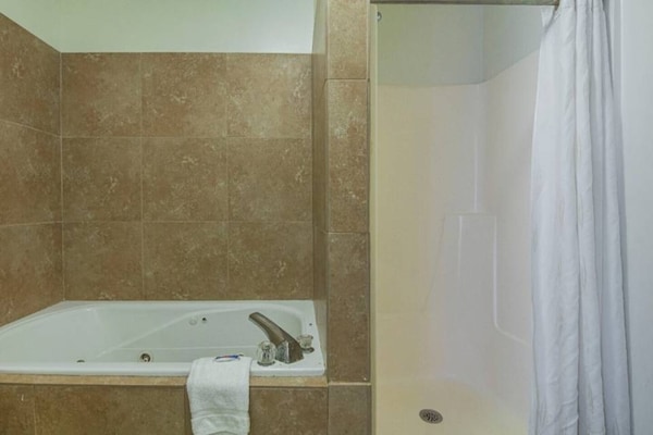 Foto van 1 kingsize bed | Roken toegestaan, koelkast aanwezig - Facilities
