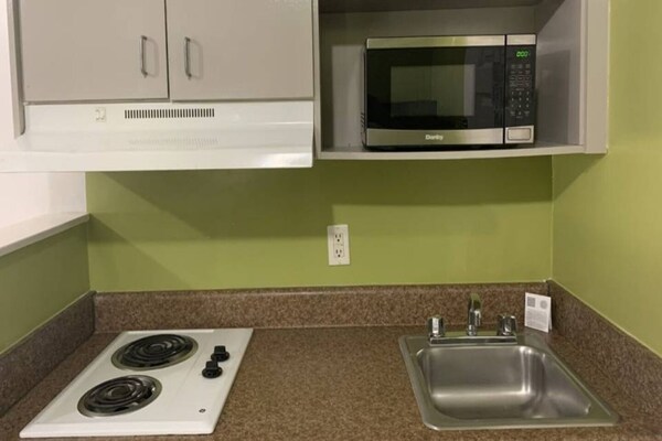 Foto van 1 tweepersoonsbed (queensize) | Roken toegestaan, Keuken - Kitchen