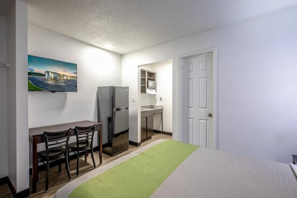 Foto van 1 tweepersoonsbed (luxe), keuken, rookvrij - Vakantiehuis in Greenville - BedRoom
