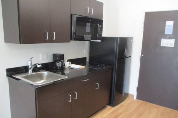Foto van 1 kingsize bed | Toegankelijk voor slechthorenden, Keuken - Facilities