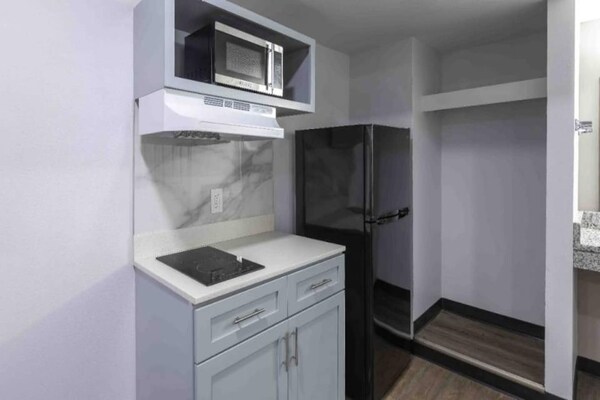 Foto van 1 kingsize bed | Rookvrij, Keuken - Vakantiehuis in Hickory - Kitchen